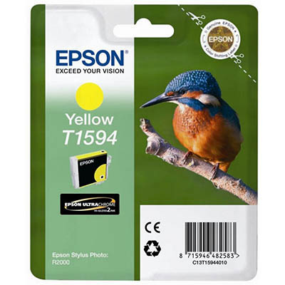Image for EPSON T1594 INK CARTRIDGE YELLOW from MOE Office Products Depot Mackay & Whitsundays