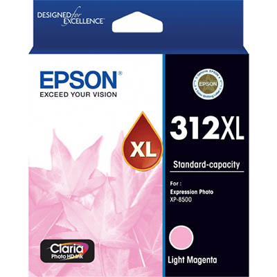 Image for EPSON 312XL INK CARTRIDGE HIGH YIELD LIGHT MAGENTA from Office Products Depot Gold Coast