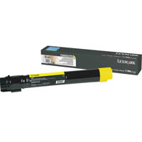 lexmark c950x2yg toner cartridge yellow