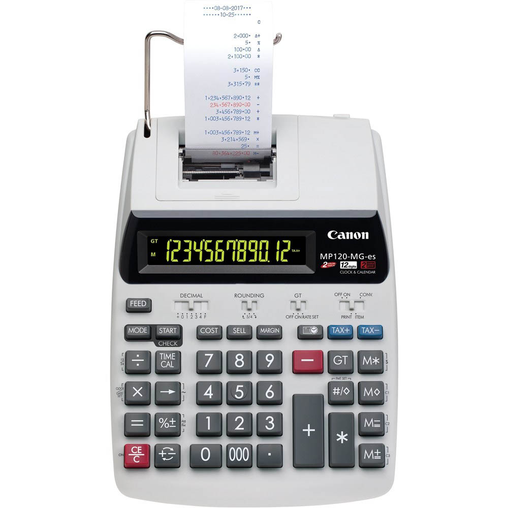 Image for CANON MP120MGII DESKTOP PRINTER CALCULATOR from Albany Office Products Depot