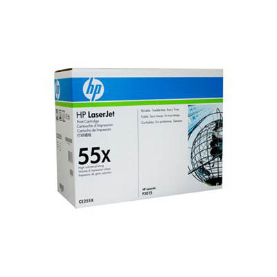 Image for HP CE255X 55X TONER CARTRIDGE HIGH YIELD BLACK from MOE Office Products Depot Mackay & Whitsundays