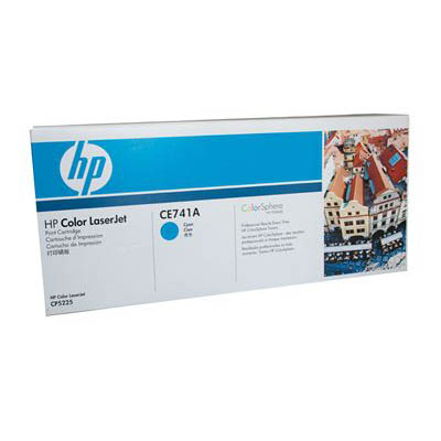 Image for HP 307A CE741A TONER CARTRIDGE CYAN from Office Products Depot Gold Coast