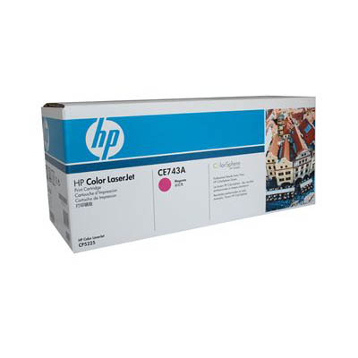 Image for HP 307A CE743A TONER CARTRIDGE MAGENTA from MOE Office Products Depot Mackay & Whitsundays