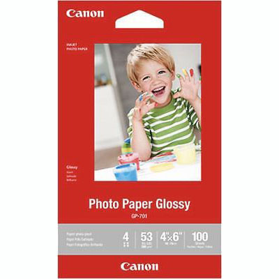 Image for CANON GP-701 GLOSSY PHOTO PAPER 200GSM A4 WHITE PACK 100 from Albany Office Products Depot