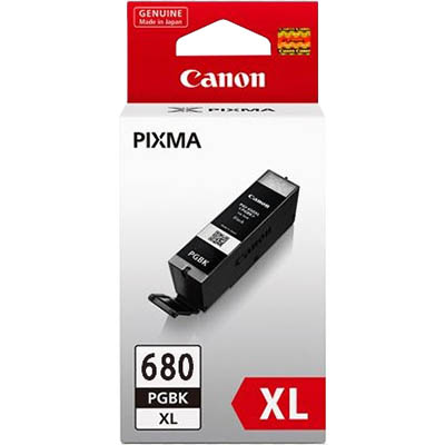 Image for CANON PGI680XL INK CARTRIDGE HIGH YIELD BLACK from Total Supplies Pty Ltd