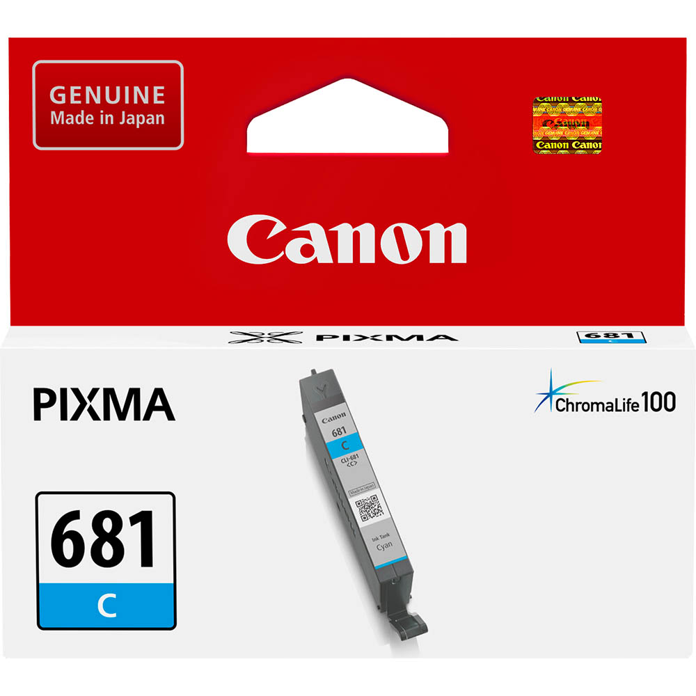 Image for CANON CLI681 INK CARTRIDGE CYAN from Office Products Depot