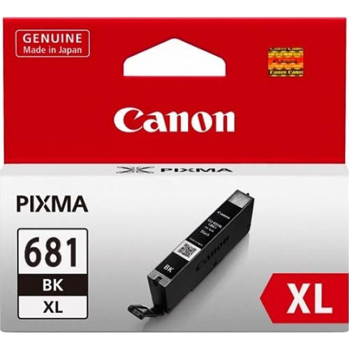 Image for CANON CLI681XL INK CARTRIDGE HIGH YIELD BLACK from Total Supplies Pty Ltd