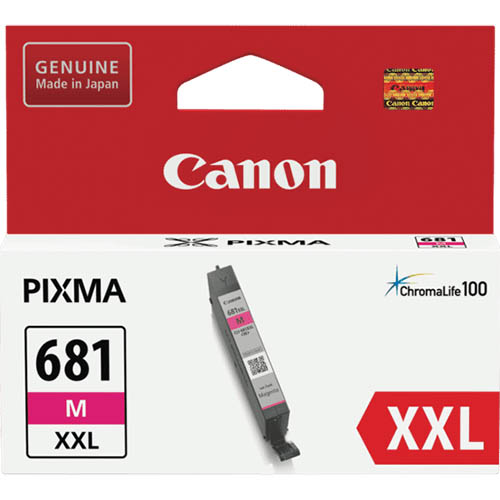 Image for CANON CLI681XXL INK CARTRIDGE EXTRA HIGH YIELD MAGENTA from Total Supplies Pty Ltd
