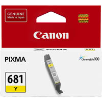 canon cli681 ink cartridge yellow