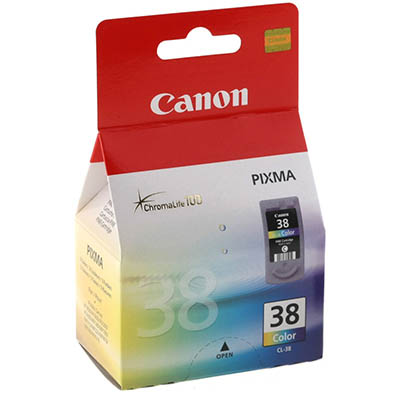 Image for CANON CL38 INK CARTRIDGE COLOUR from Office Products Depot