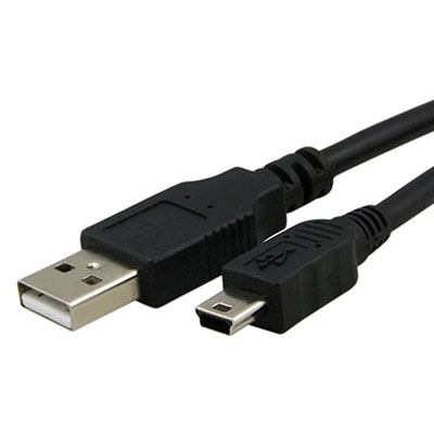 Image for CANON IFC-400PCU USB-A TO MINI USB-B CABLE 1.5M BLACK from Total Supplies Pty Ltd