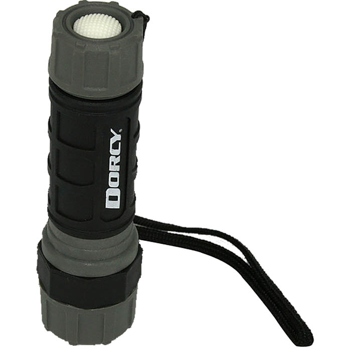 Image for DORCY D2600 UNBREAKABLE FLASHLIGHT BLACK/GREY from MOE Office Products Depot Mackay & Whitsundays