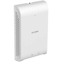 d-link dap-2622 wireless ac1200 wave 2 concurrent dual band wall-plate access point with poe passthrough white