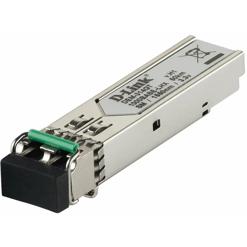 Image for D-LINK DEM-314GT 1000BASE-LX 1000BASE-LX SFP TRANSCEIVER SINGLE MODE 1550NM 50KM from Ross Office Supplies Office Products Depot