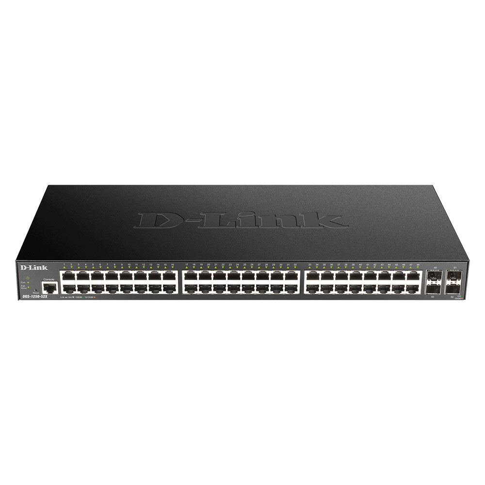 Image for D-LINK DGS-1250-52X SWITCH BLACK from Margaret River Office Products Depot