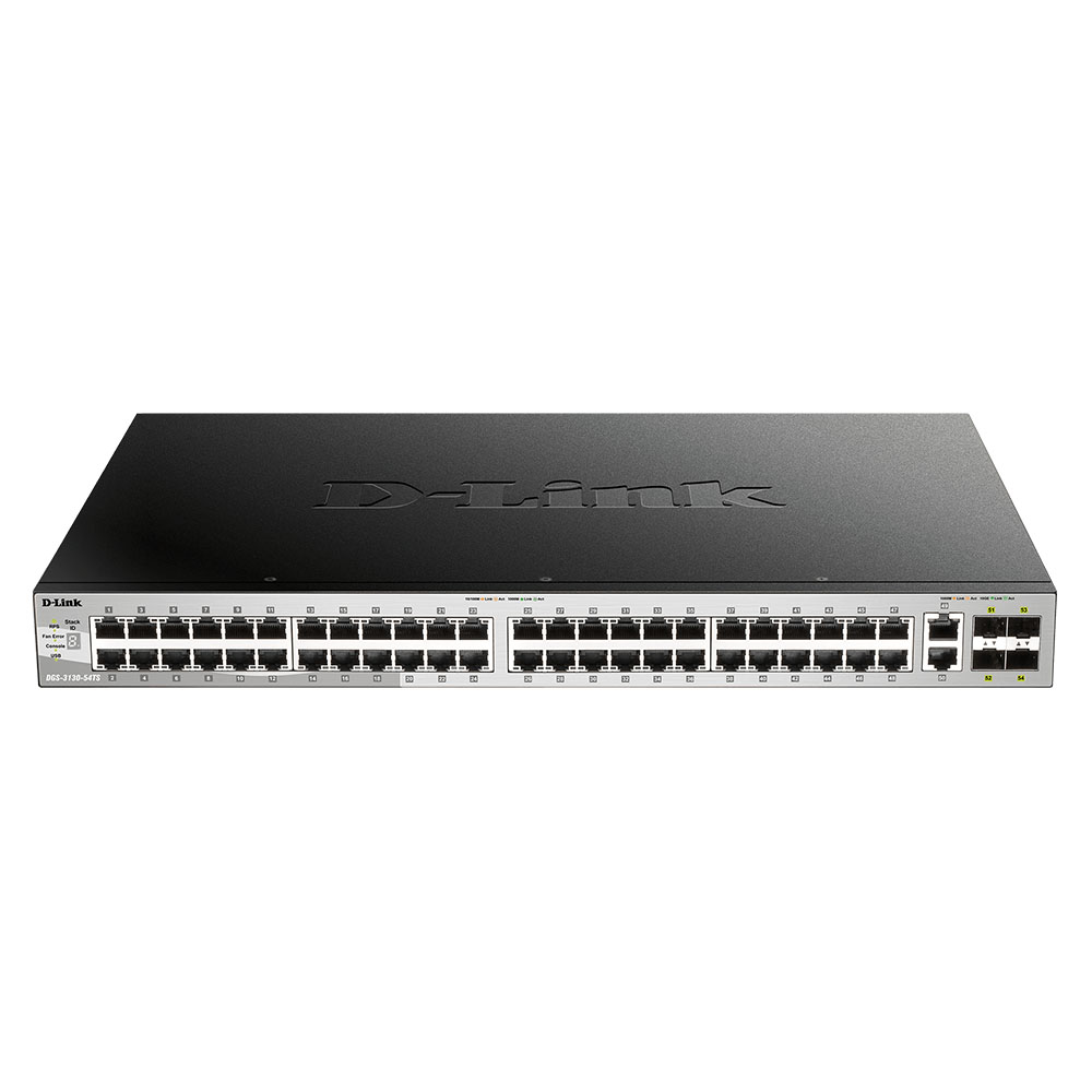 Image for D-LINK DGS-3130-54TS SWITCH 3 LAYER BLACK from Margaret River Office Products Depot