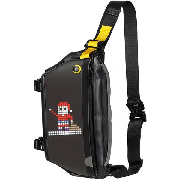 Image for DIVOOM PIXOO-SLINGBAG V LED DISPLAY BLACK from Ross Office Supplies Office Products Depot