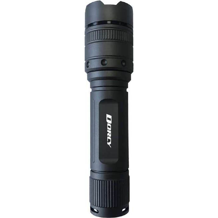 Image for DORCY D4329 RECHARGEABLE FLASHLIGHT 1400 LUMENS BLACK from MOE Office Products Depot Mackay & Whitsundays
