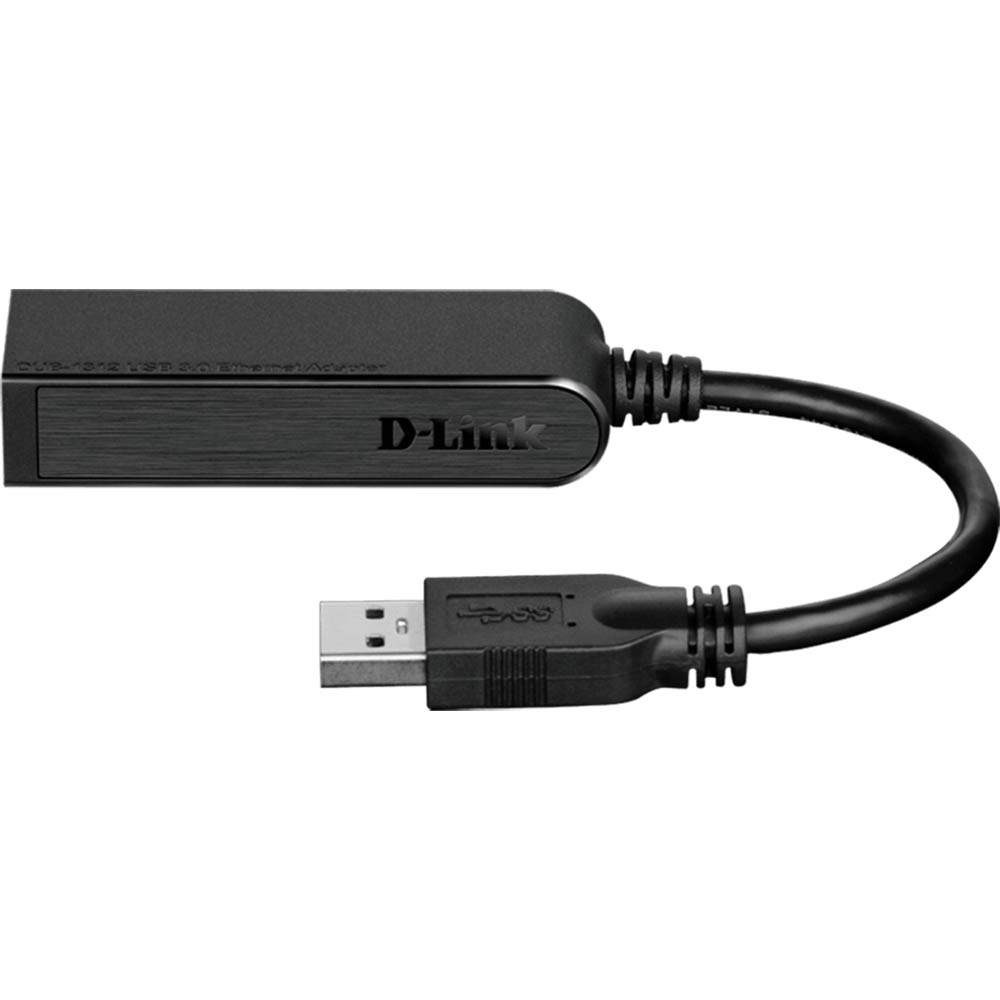 Image for D-LINK DUB-1312 USB 3.0 TO GIGABIT ETHERNET ADAPTER BLACK from Albany Office Products Depot