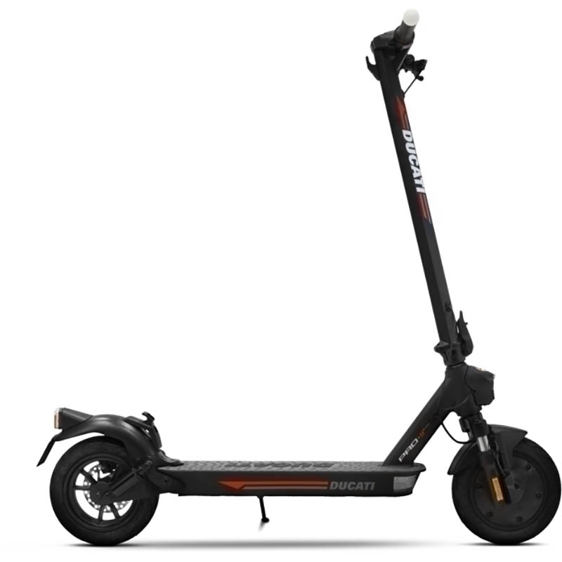 Image for DUCATI PRO II EVO ELECTRIC SCOOTER WITH TWO BRAKE CONTROLS BLACK from Margaret River Office Products Depot