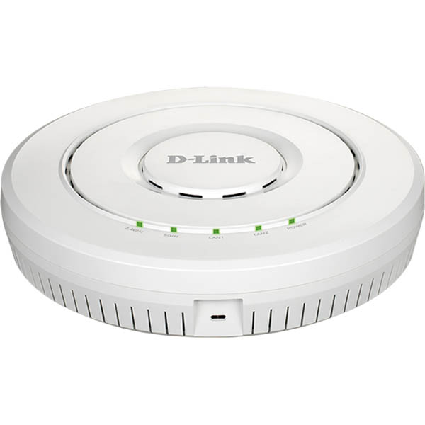 Image for D-LINK DWL-8620AP UNIFIED WIRELESS AC2600 4X4 WAVE 2 DUAL BAND POE ACCESS POINT from MOE Office Products Depot Mackay & Whitsundays
