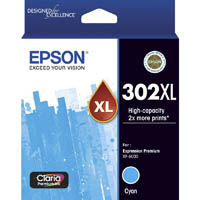 epson 302xl ink cartridge high yield cyan