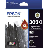 epson 302xl ink cartridge high yield photo black