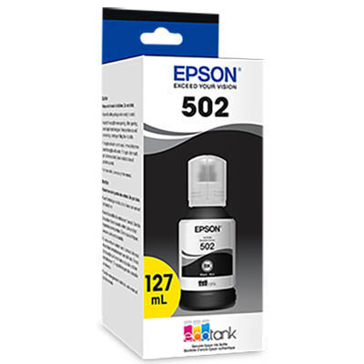 Image for EPSON T502 ECOTANK INK BOTTLE BLACK from MOE Office Products Depot Mackay & Whitsundays
