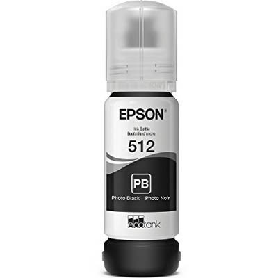 Image for EPSON T512 ECOTANK INK BOTTLE PHOTO BLACK from Ross Office Supplies Office Products Depot