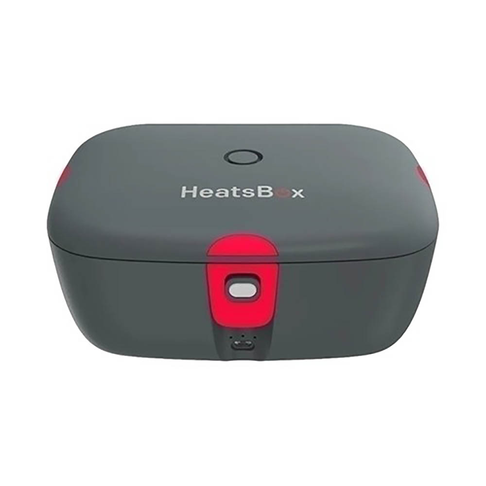 Image for HEATSBOX GO PORTABLE LUNCHBOX BATTERY POWERED BLACK from MOE Office Products Depot Mackay & Whitsundays
