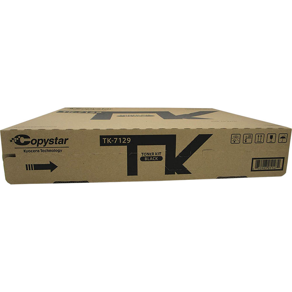 Image for KYOCERA TK7129 TONER CARTRIDGE BLACK from MOE Office Products Depot Mackay & Whitsundays