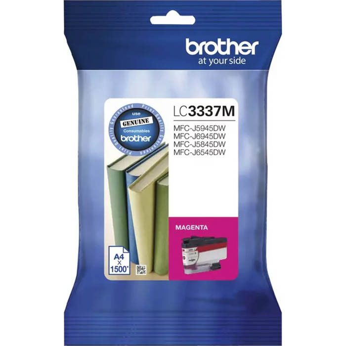 Image for BROTHER LC3337 INK CARTRIDGE MAGENTA from MOE Office Products Depot Mackay & Whitsundays