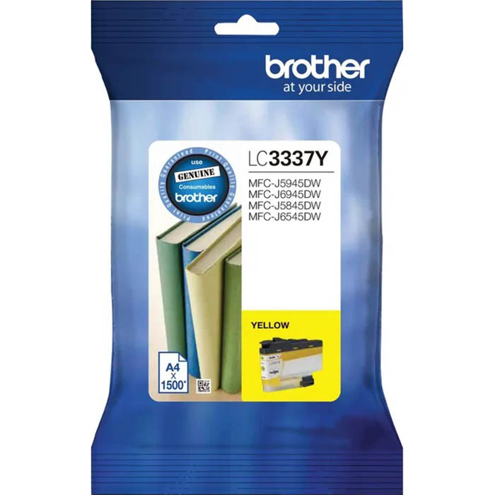 Image for BROTHER LC3337 INK CARTRIDGE YELLOW from MOE Office Products Depot Mackay & Whitsundays