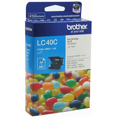 Image for BROTHER LC40C INK CARTRIDGE CYAN from MOE Office Products Depot Mackay & Whitsundays