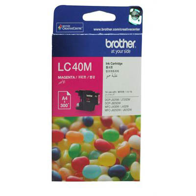 Image for BROTHER LC40M INK CARTRIDGE MAGENTA from MOE Office Products Depot Mackay & Whitsundays