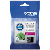brother lc432xl ink cartridge high yield magenta