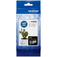 brother lc436 investment ink cartridge black