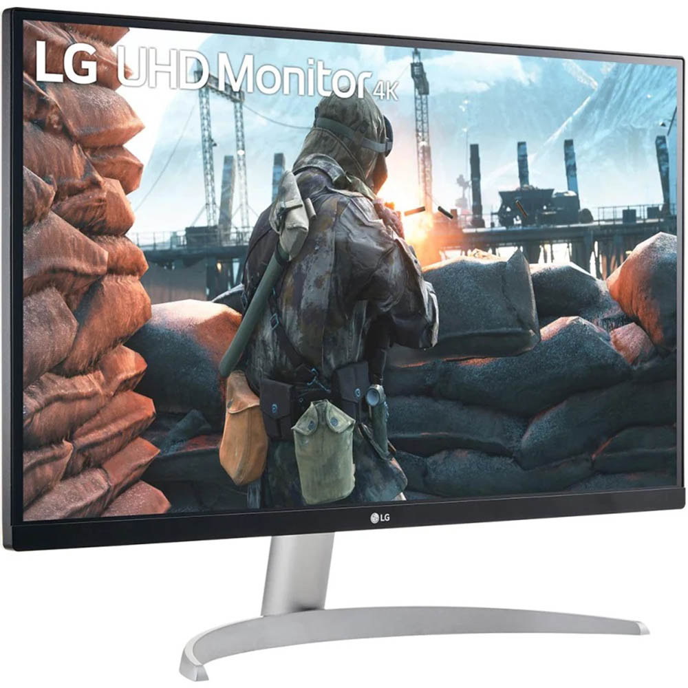 Image for LG 27UP600-W 4K IPS UHD 400 MONITOR 27 INCH from Total Supplies Pty Ltd