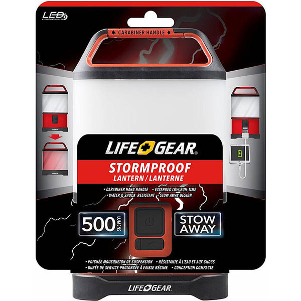 Image for LIFEGEAR STORMPROOF LANTERN from MOE Office Products Depot Mackay & Whitsundays