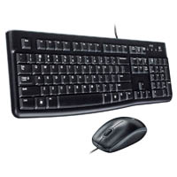 logitech mk120 wired keyboard and mouse combo black
