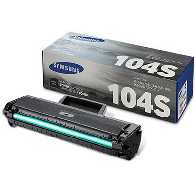 Image for SAMSUNG MLT D104S TONER CARTRIDGE BLACK from Albany Office Products Depot