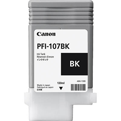 Image for CANON PFI107 INK CARTRIDGE BLACK from Office Products Depot