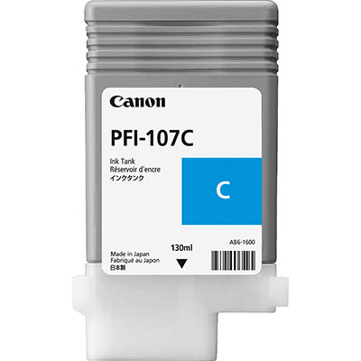 Image for CANON PFI107 INK CARTRIDGE CYAN from Office Products Depot
