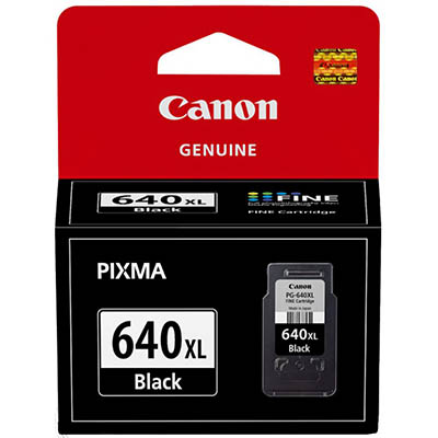 Image for CANON PG640XL INK CARTRIDGE HIGH YIELD BLACK from Total Supplies Pty Ltd