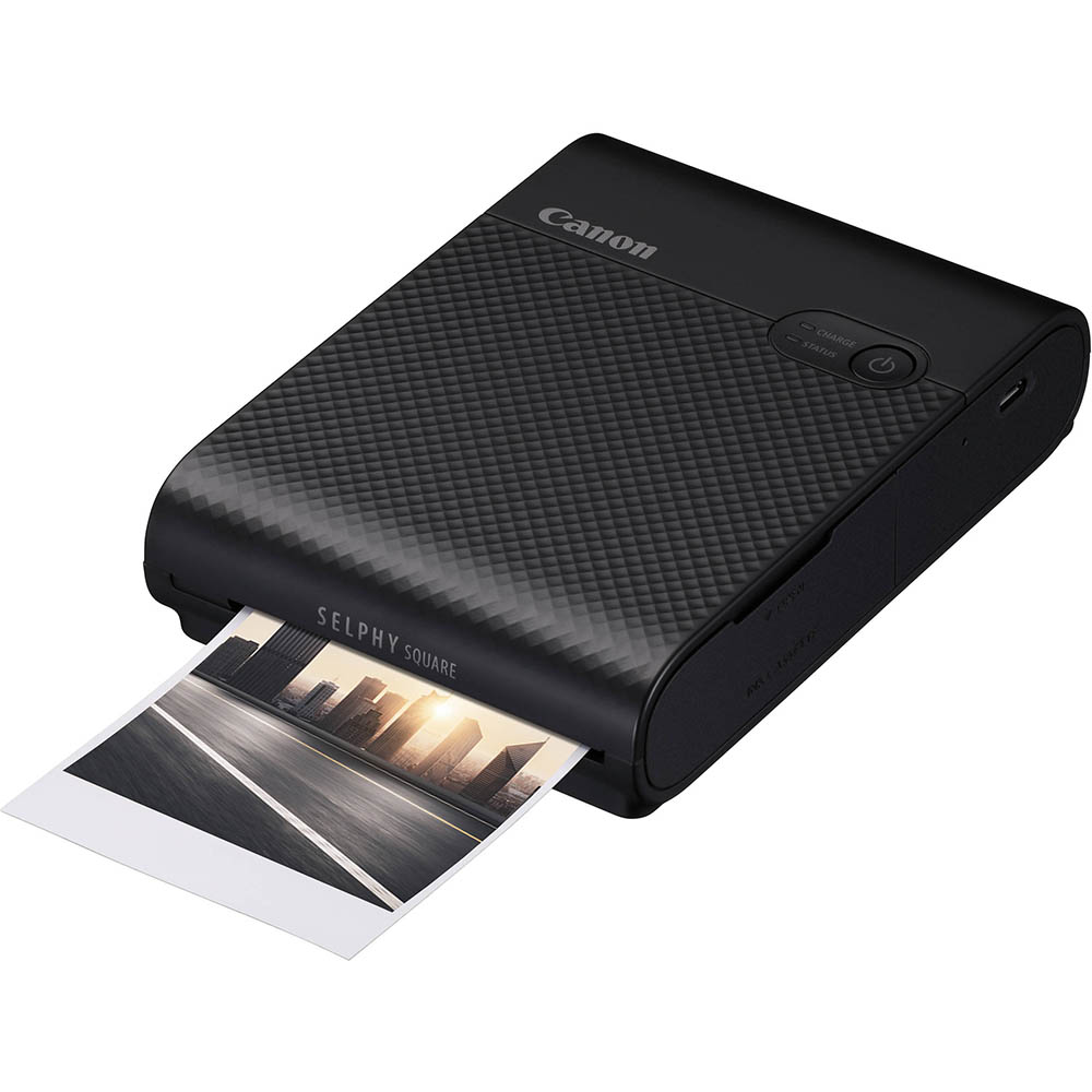 Image for CANON QX10 SELPHY SQUARE PORTABLE PHOTO PRINTER BLACK from Total Supplies Pty Ltd