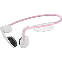 shokz openmove wireless open-ear headphones pink