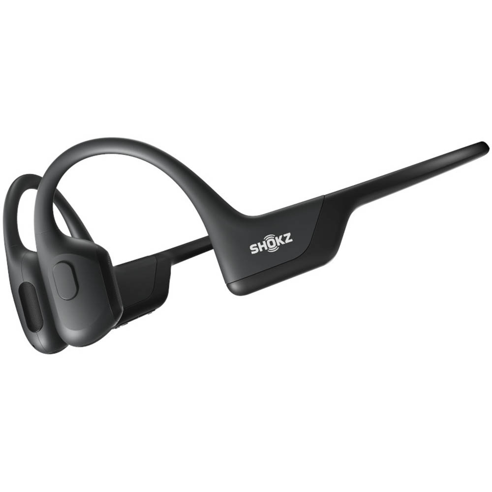 Image for SHOKZ OPENRUN PRO WIRELESS BLUETOOTH BONE CONDUCTION HEADPHONES BLACK from Ross Office Supplies Office Products Depot