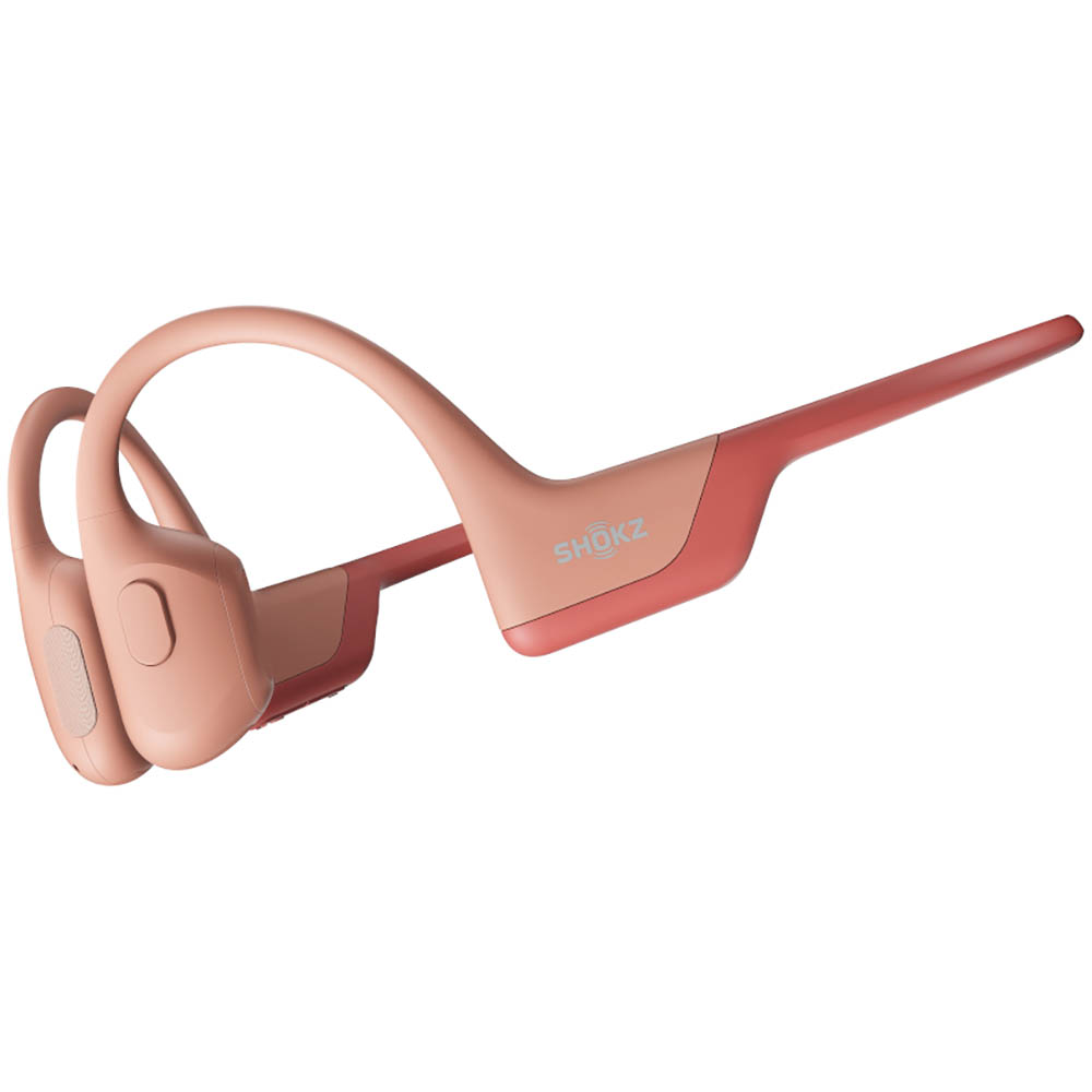 Image for SHOKZ OPENRUN PRO WIRELESS BLUETOOTH BONE CONDUCTION HEADPHONES PINK from Ross Office Supplies Office Products Depot
