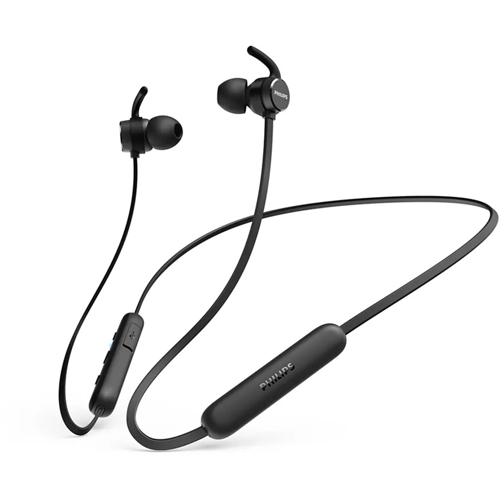 Image for PHILIPS IN-EAR EARBUDS WIRELESS WITH MICROPHONE BLACK from Ross Office Supplies Office Products Depot
