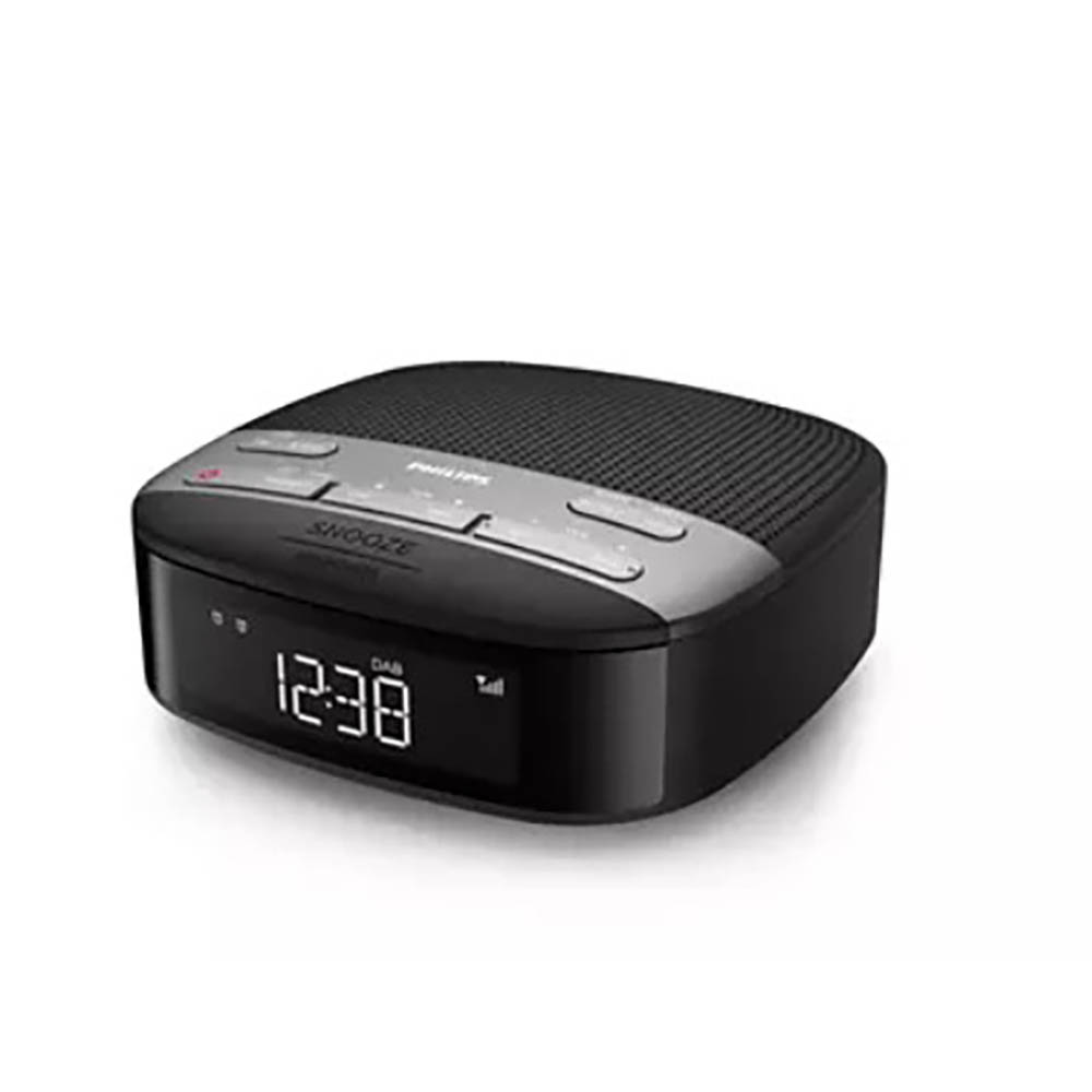 Image for PHILIPS DAB PLUS FM CLOCK RADIO BLACK from O'Donnells Office Products Depot